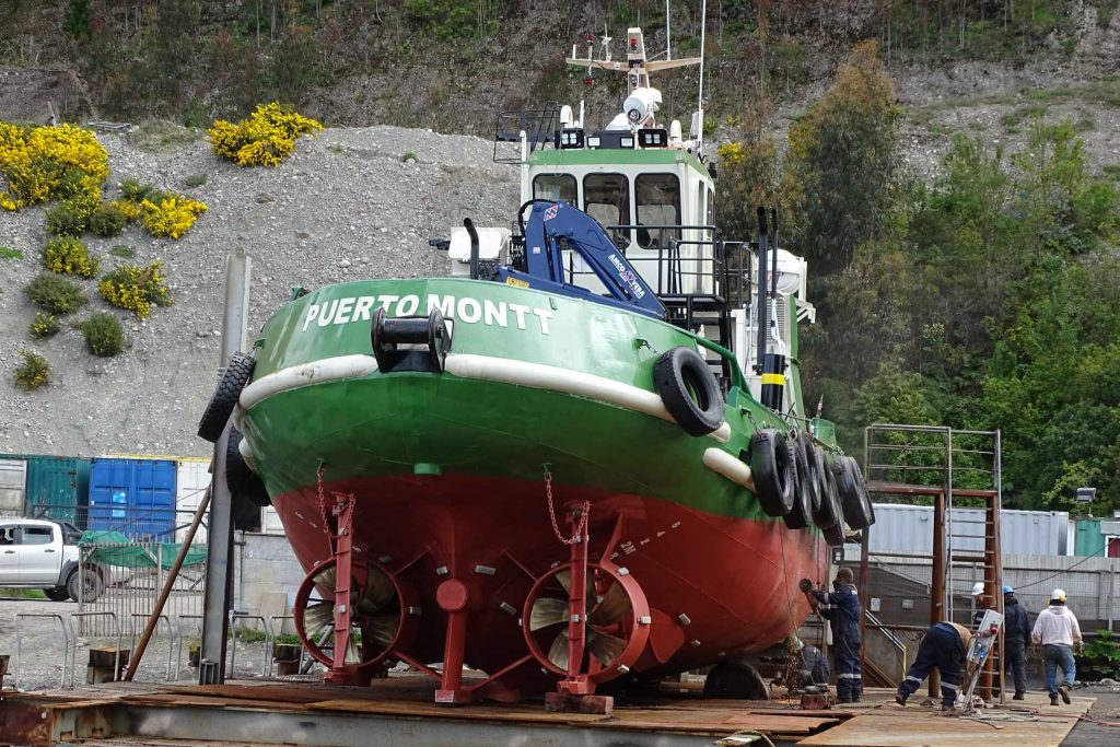 Construcción naval en Astilleros Panitao, Puerto Montt